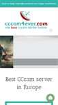 Mobile Screenshot of cccam4ever.com